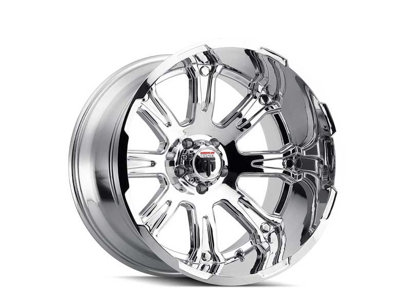 American Truxx AT154-2285C-44 Bomb AT154 Chrome 20X12 5-139.7 -44MM 87.1MM Off Road Wheel
