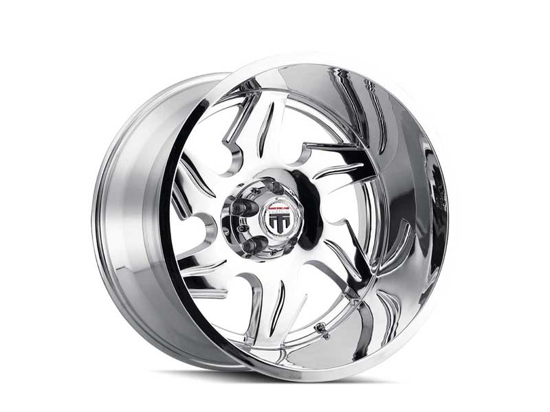 American Truxx AT163-2285C-44 Ninja AT163 Chrome 20X12 5-139.7 -44MM 87.1MM Off Road Wheel