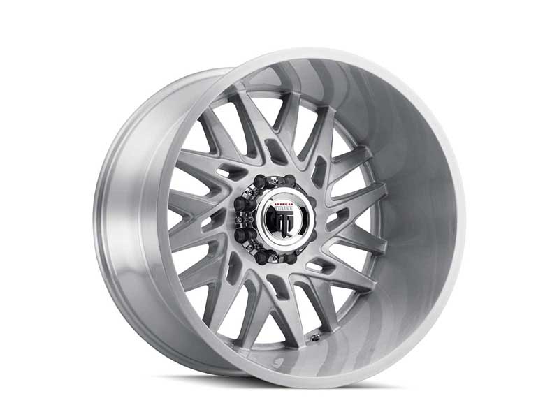 American Truxx AT184-24450BT-76 DNA AT184 Brushed Milled 24X14 5-150 -76MM 110.3MM Off Road Wheel