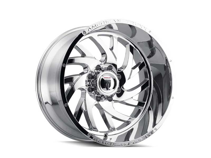 American Truxx AT1907-26481C-76 Xclusive AT1907 Chrome 26X14 8-165.1 -76MM 125.2MM Off Road Wheel