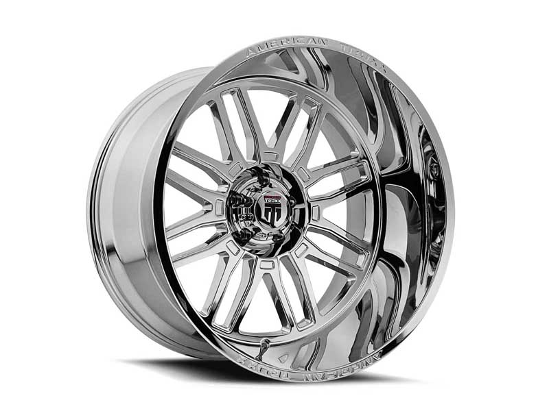 American Truxx AT1915-22236C Restless AT1915 Chrome 22X12 6-135 -44MM 87.1MM Off Road Wheel