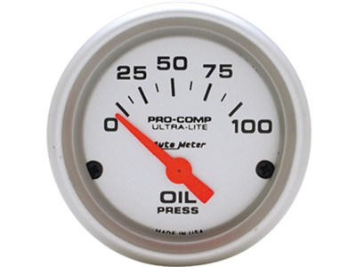 AutoMeter 4327 Ultra-Lite Electronic 2-1/16" Oil PSI Gauge