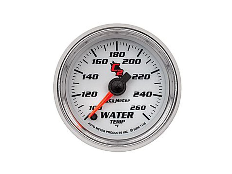 AutoMeter C2 7155 Electronic 2-1/16" Water Temp Gauge