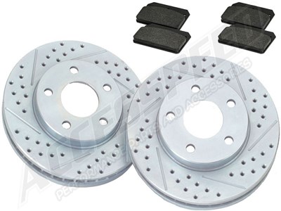 Baer 40020-1463 Sport Rotors with Pads, 2011-2014 Mustang