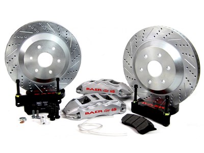 Baer 4261060S 15" Extreme Brake Kit Front Silver, 2003-2006 Expedition