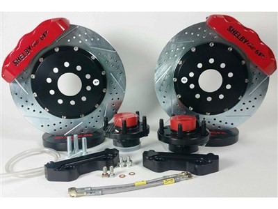 Baer 4261239R 13" Pro+ Shelby Edition Brake Kit Front Red, 1962-1969 Ford