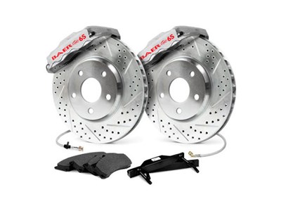 Baer 4301019S 15" Front Extreme Big Brake Kit, Silver, Slotted & Drilled, 1999-2023 GM 1500 Truck/SU