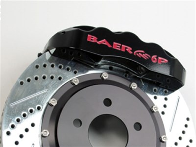 Baer 4301299B Front 14" Pro Big Brake Kit, Black, 2006-2009 Trailblazer