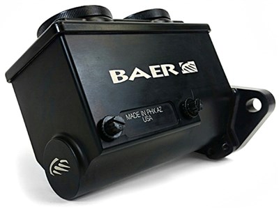 Baer 6801272LP ReMaster Master Cylinder 15/16" Left Port 2-Bolt, Black