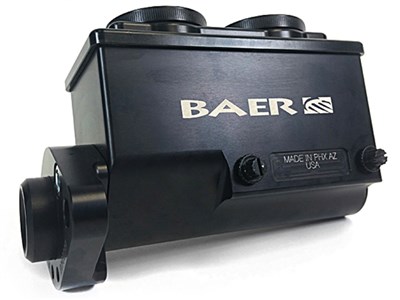 Baer 6801272RP ReMaster Master Cylinder 15/16" Right Port 2-Bolt, Black