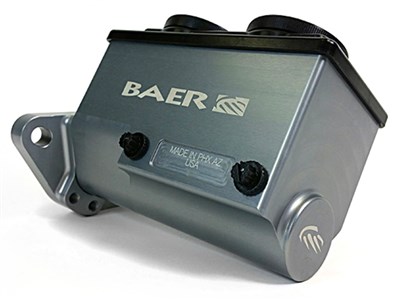 Baer 6801329RP Remaster Gray Master Cylinder 1-1/8" Right Port 2-Bolt for 1999-2004 SN95 Hydroboost