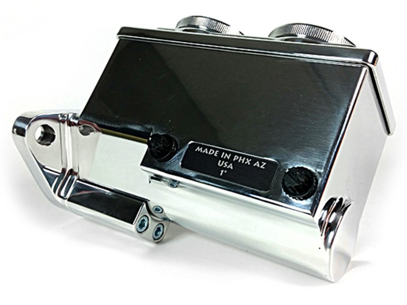 Baer 6801330RP Remaster Polished Master Cylinder 1-1/8" Right Port 2-Bolt 1999-2004 SN95 Hydroboost