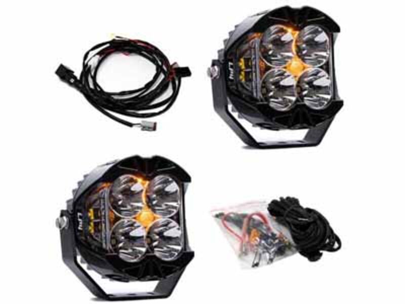 Baja Designs 297801 LP4 Pro LED Spot Clear Lens Pair
