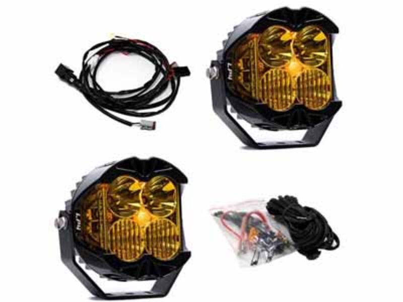 Baja Designs 297813 LP4 Pro LED Driving/Combo Baja Amber Lens Pair
