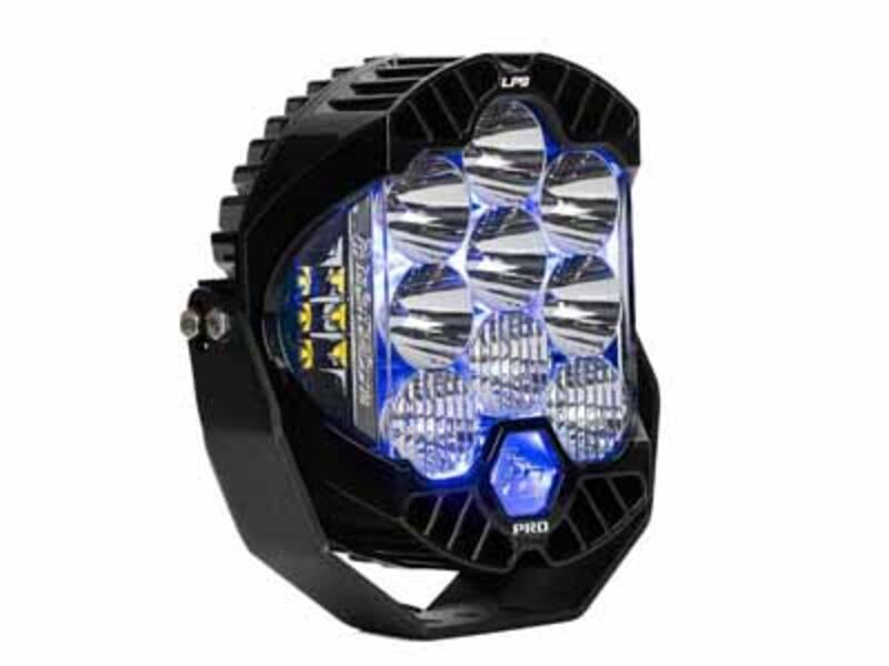 Baja Designs 320015 LP9 Pro LED Auxiliary Light Pod Light Pattern Driving/Combo Blue Backlight