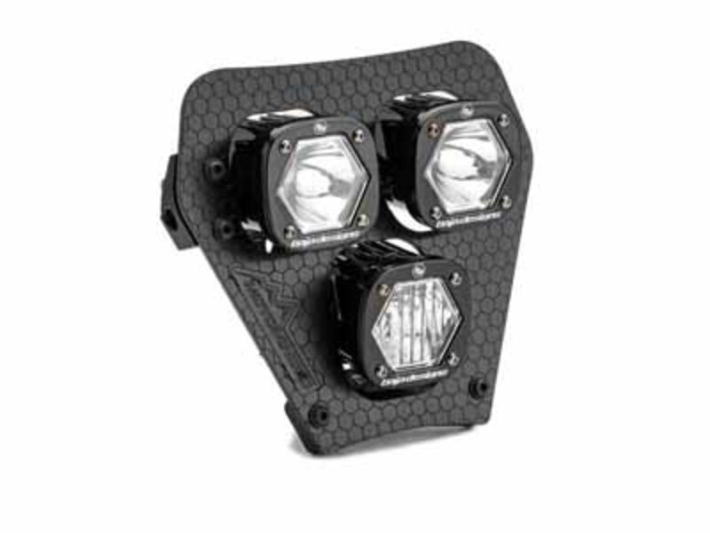 Baja Designs 38-7021 KTM Triple S1 Hydra (D/C) LED Headlight Kit 2024-Up KTM XCF-W, EC