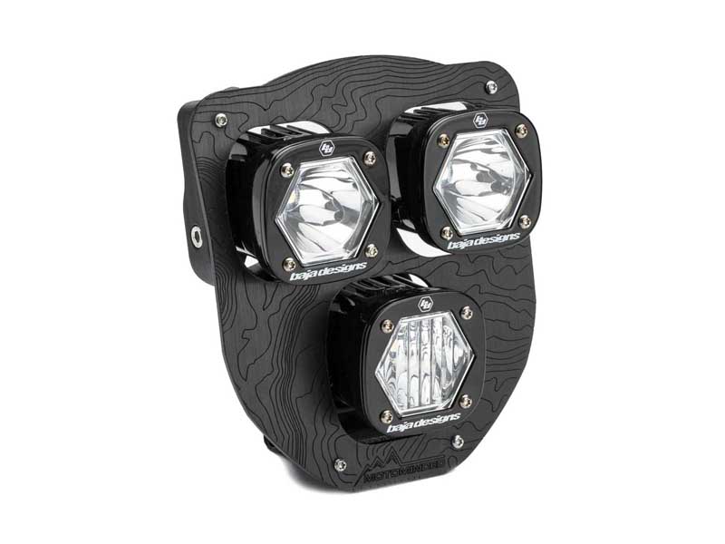 Baja Designs 38-7023 Husqvarna Triple S1 Hydra (D/C) LED Headlight Kit 2024-Up Husqvarna FE, TE