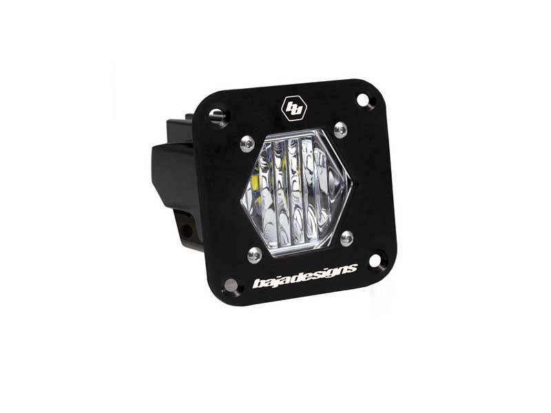 Baja Designs 381005 LED Light Pod Flush Mount Clear S1 Wide Cornering