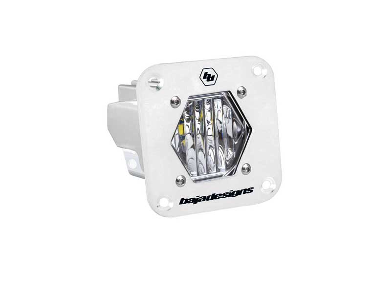Baja Designs 381005WT S1 Flush Mount Wide Cornering LED White