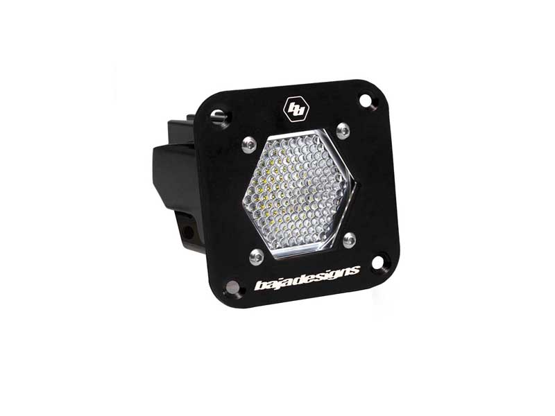 Baja Designs 381006 LED Light Pod Flush Mount Clear S1 Work/Scene Pattern