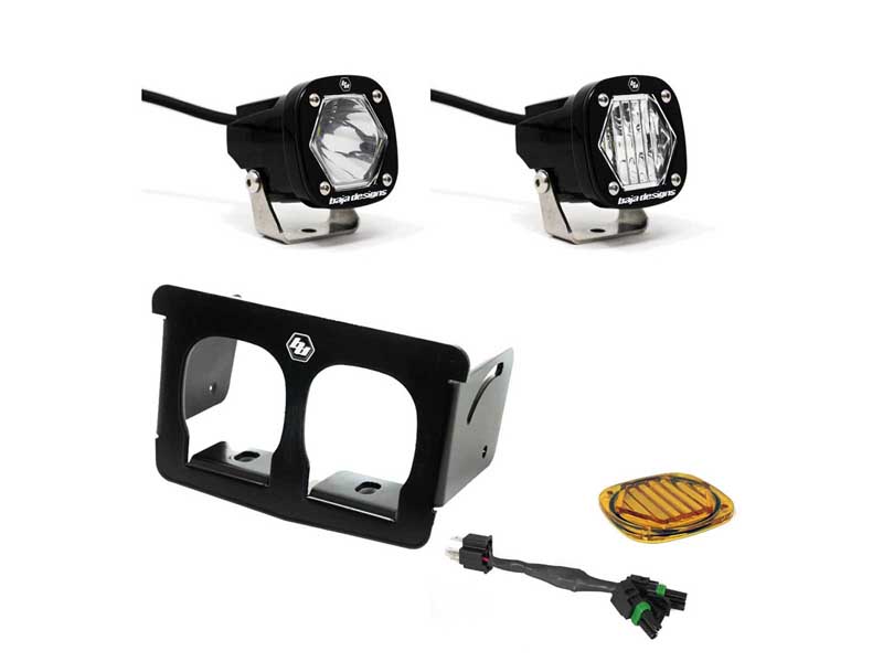 Baja Designs 387006 Suzuki, DRZ400/S/SM, DR650/SE/R/RE/S Dual S1 Headlight Kit