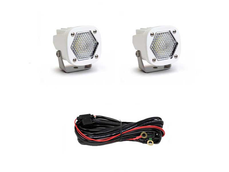 Baja Designs 387806WT LED Light Pods S1 Work/Scene White Pair