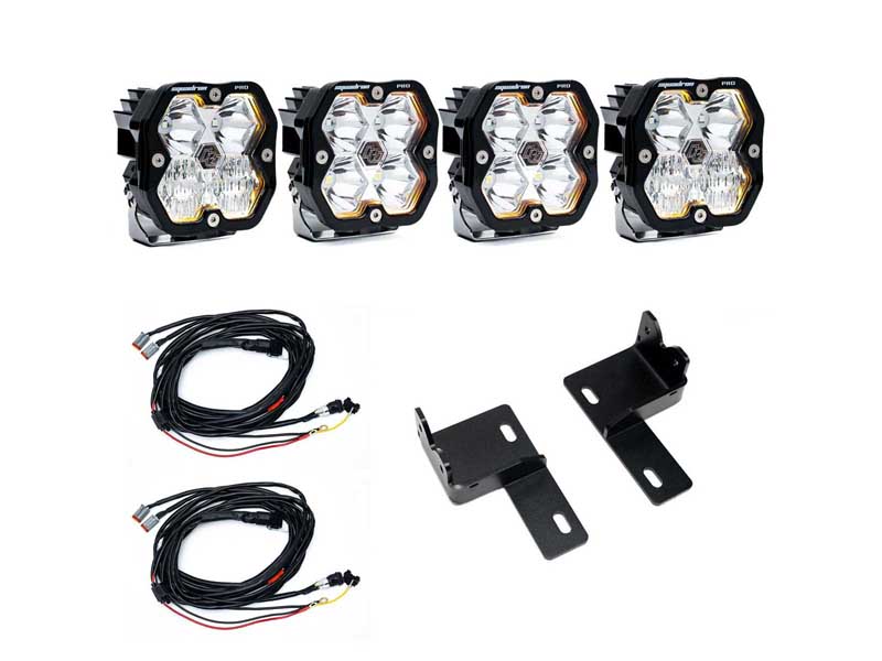 Baja Designs 44-0012 Squadron 2.0 Pro Behind-the-Grille Light Kit Toyota 2025-27 4Runner Clear