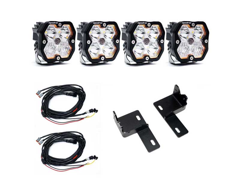 Baja Designs 44-0013 Squadron 2.0 Sport Behind-the-Grille Light Kit Toyota 2025-27 4Runner Clear