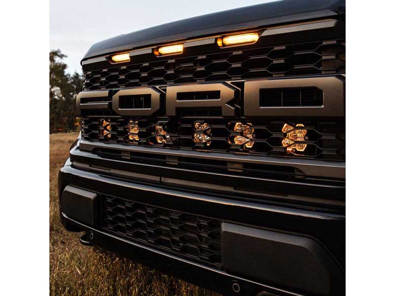 Baja Designs 44-0017 Squadron 2.0 Pro Behind-the-Grille Light Kit 2021-26 F150 Raptor/Raptor-R 37/R