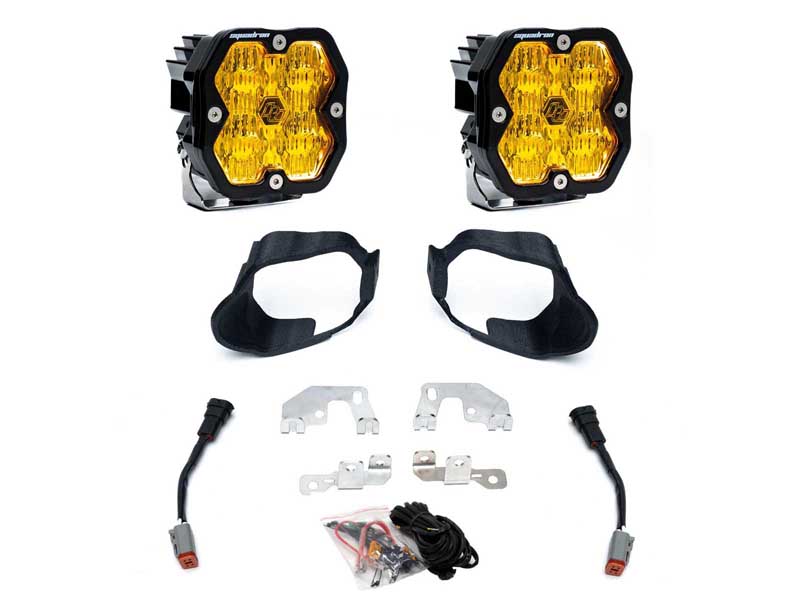Baja Designs 44-0026 Squadron 2.0 Sport Fog Pocket Light Kit 2019-26 Sprinter Van Baja Amber