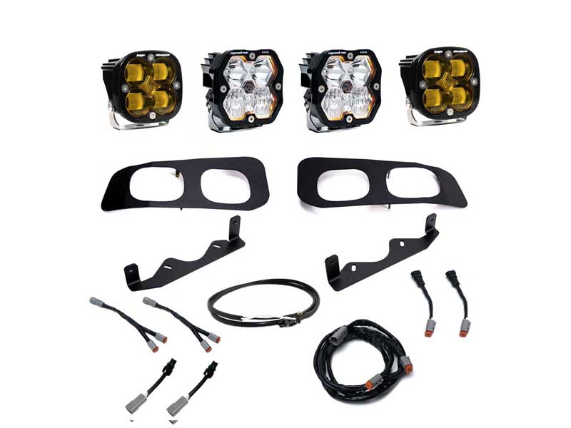 Baja Designs 44-0034-UP Squadron 2.0 Pro/Squadron Sae Dual Fog Pocket Light 23-26 F250/350 Upfitter