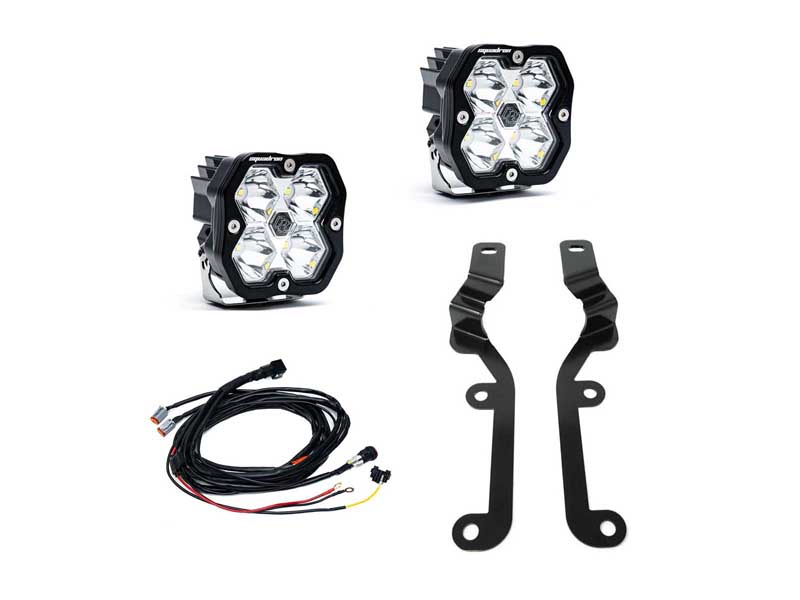 Baja Designs 44-0057 Squadron 2.0 Sport A-Pillar Light Kit Chevy 2019-24 Silverado 1500