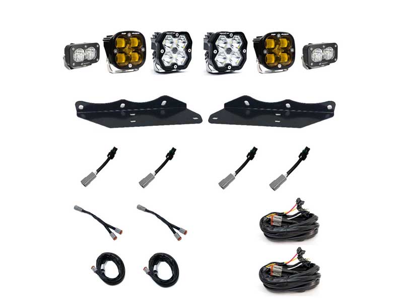 Baja Designs 44-0070 Squadron 2.0 Sport/Squadron Sae/S2 Sport Fog Pocket Light 17-20 F150 Raptor Amb