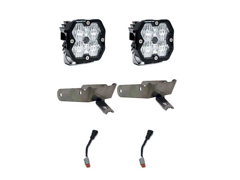 Baja Designs 44-0079 Squadron 2.0 Sport Fog Pocket LIght Kit Ford 1999-10 F-250/350 Super Duty