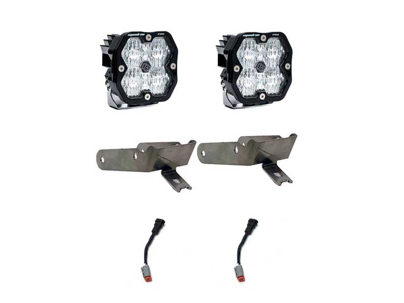 Baja Designs 44-0080 Squadron 2.0 Pro Fog Pocket LIght Kit Ford 1999-10 F-250/350 Super Duty
