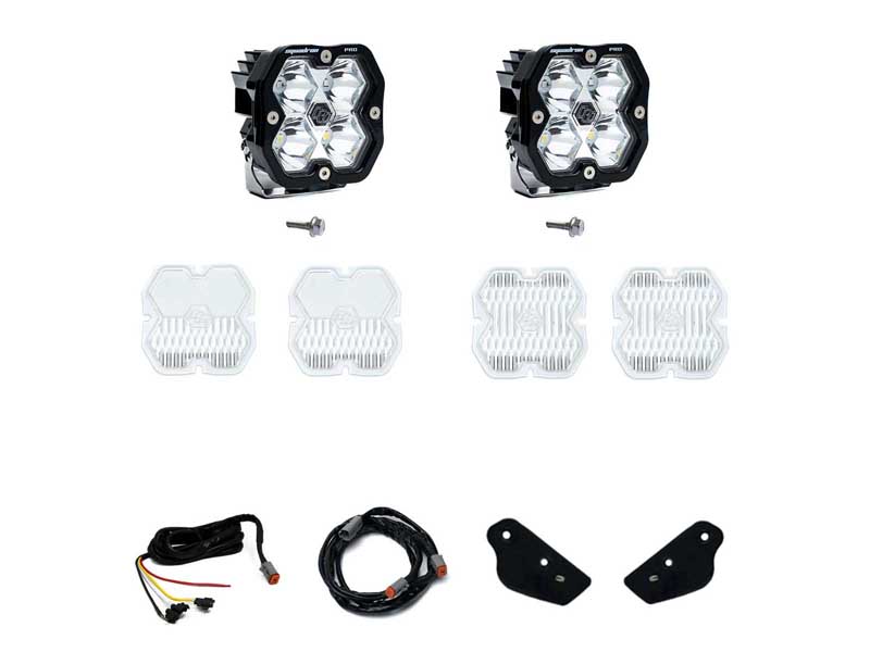 Baja Designs 44-0087-UP Squadron 2.0 Pro A-Pillar Light Kit 2021+ Bronco Upfitter