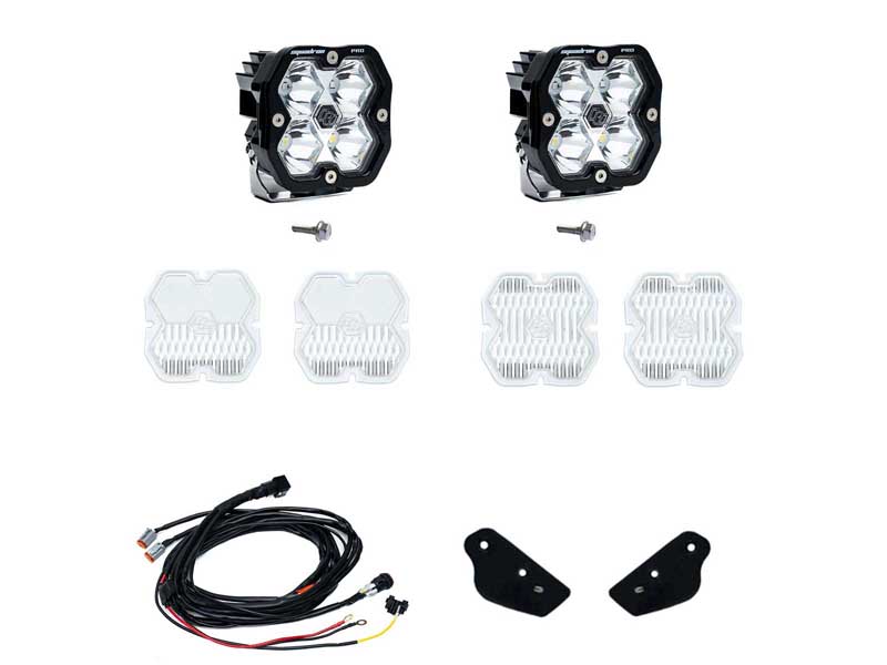 Baja Designs 44-0087 Squadron 2.0 Pro A-Pillar Light Kit 2021+ Bronco Toggle