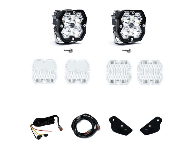 Baja Designs 44-0088-UP Squadron 2.0 Sport A-Pillar Light Kit 2021+ Bronco Upfitter