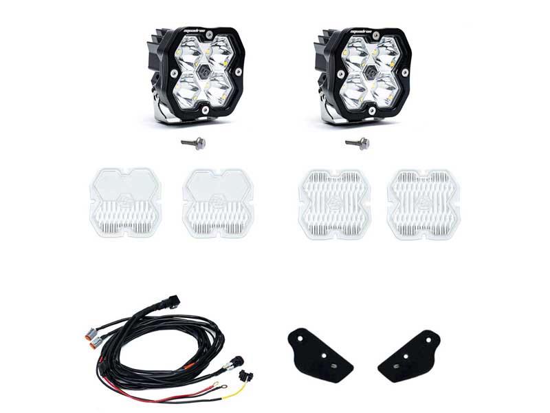 Baja Designs 44-0088 Squadron 2.0 Sport A-Pillar Light Kit 2021+ Bronco Toggle
