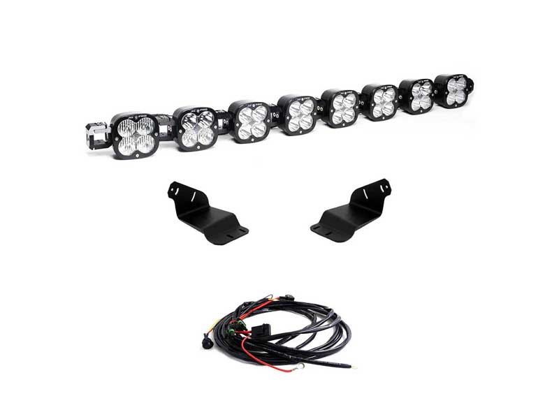 Baja Designs 44-7770-UP 8XL Pro Linkable LED Light Bar Roof Mount Kit for 21-26 Bronco/Bronco Raptor