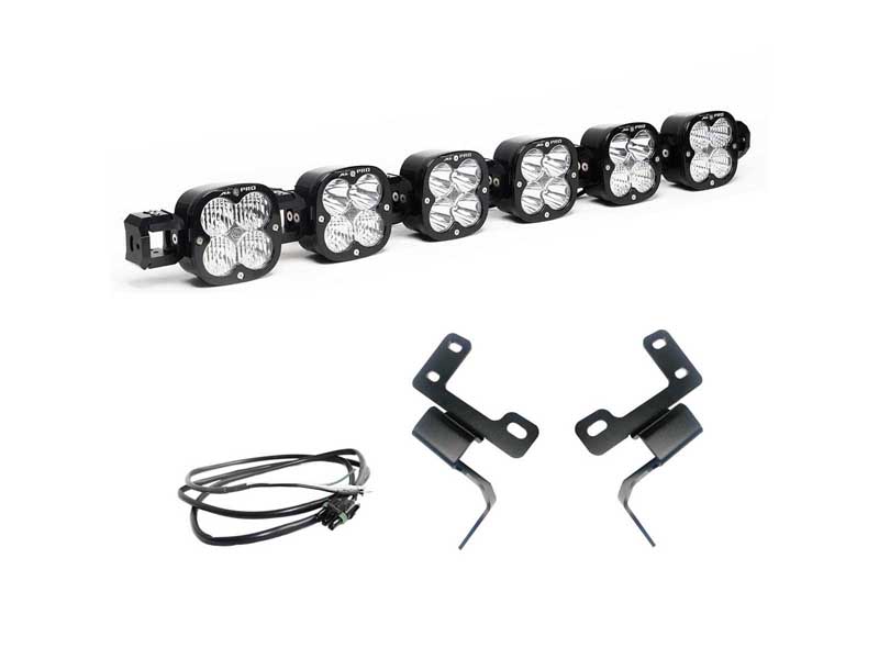 Baja Designs 44-7776-UP XL Pro Linkable Sport Bumper Light Kit 21-26 Bronco w/ OE Plastic Bumper