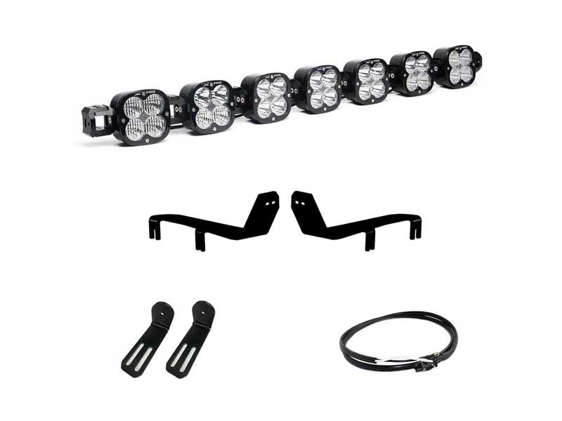 Baja Designs 44-7783 XL Pro Linkable Sport Bumper Light Kit 17-20 F-150 Raptor (Multi-Pattern Clear)