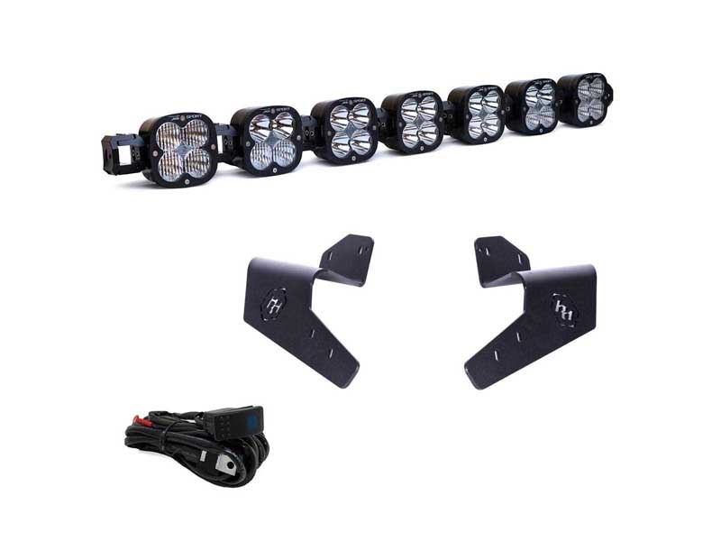 Baja Designs 44-7892 7XL Pro Linkable LED Light Bar Roof Mount Kit for Can-Am Maverick R 2024-2025