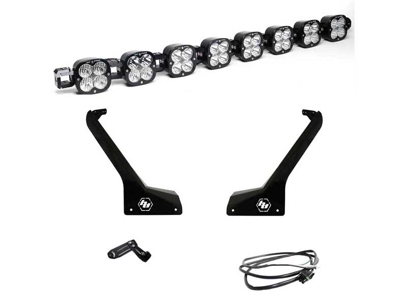Baja Designs 44-7893-UP XL Pro Linkable Roof Mount Kit 20-26 Gladiator 18-26 Wrangler JL