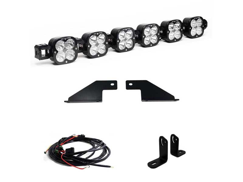 Baja Designs 44-8095 XL Pro Linkable Sport Bumper Light Kit 21-26 F-150 Raptor (Multi-Pattern Clear)