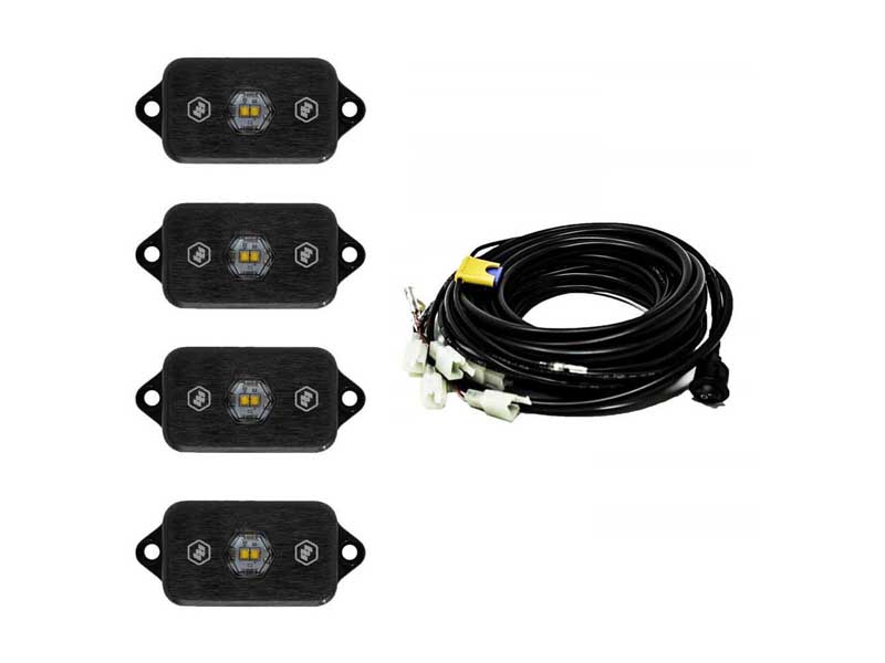 Baja Designs 447059 Universal Rock Light Kit White