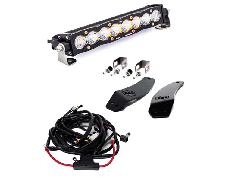 Baja Designs 447138 Textron Wildcat XX 2018 Grille Mount Kit 10 Inch S8