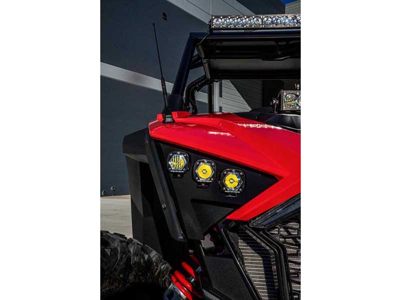 Baja Designs 447156 S1 LED Headlight Kit 20-24 RZR Pro XP 22-24 RZR ProR/Turbo R Multi-Pattern Clear
