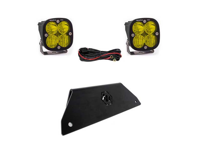 Baja Designs 447172 Polaris RZR Pro XP Lower Bumper LED Light Kit Pro D/C Amber