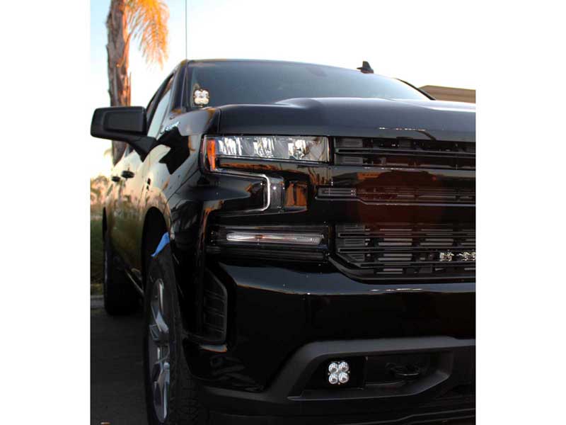Baja Designs 447528 Silverado Fog Pocket for 19-Up Silverado 1500/2500/2500 HD FPK SAE